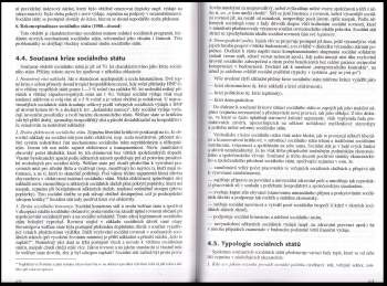 Miloš Večeřa: Sociální stát