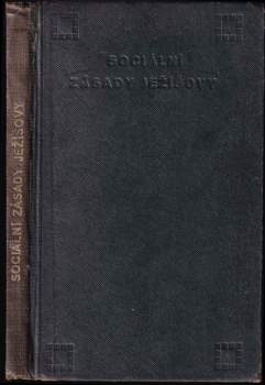 Walter Rauschenbusch: Sociální zásady Ježíšovy