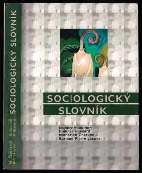 Raymond Boudon: Sociologický slovník