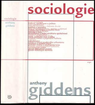 Anthony Giddens: Sociologie
