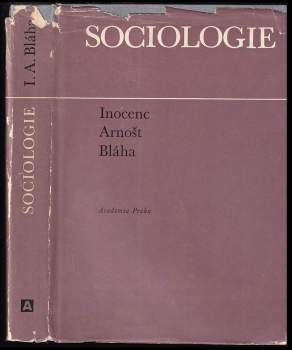 Arnošt Inocenc Bláha: Sociologie