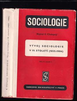Emanuel Chalupný: Sociologie