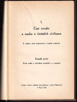 Emanuel Chalupný: Sociologie