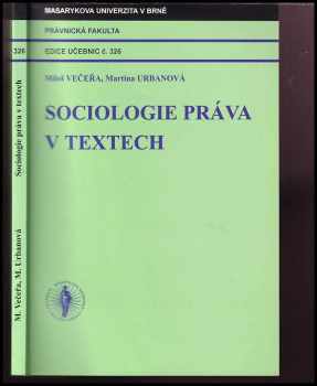 Sociologie práva v textech