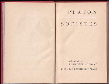 Platón: Sofistes