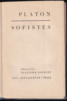 Platón: Sofistes