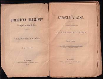 Sofoklés: Sofokleův Aias