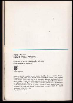 Karel Pacner: Sojuz volá Apollo