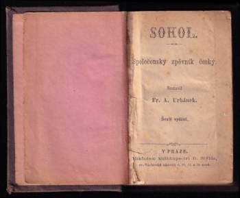 František Augustin Urbánek: Sokol - společenský zpěvník český