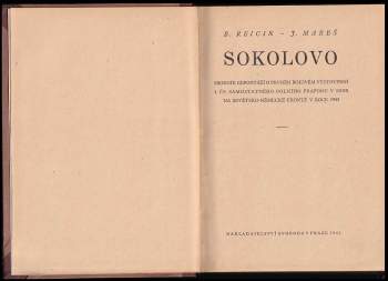Jan Mareš: Sokolovo
