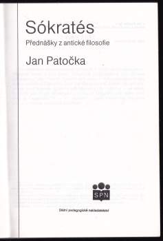 Jan Patočka: Sókratés