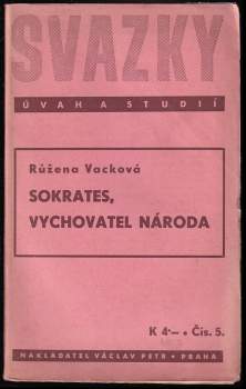 Sokrates, vychovatel národa