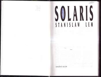 Stanislaw Lem: Solaris