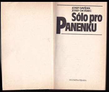 Josef Davídek: Sólo pro Panenku