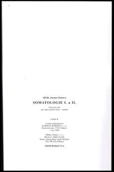 Zuzana Turková: Somatologie I. a II.