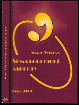 Marie Vítková: Somatopedické aspekty