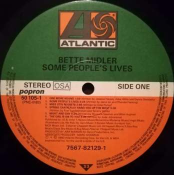 Bette Midler: Some People's Lives