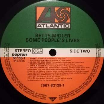 Bette Midler: Some People's Lives