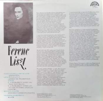 Franz von Liszt: Sonáta H Moll / Léta Putování II. ‧ Itálie / Mefisto - Valčík