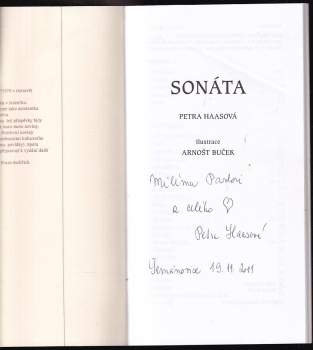 Petra Haasová: Sonáta