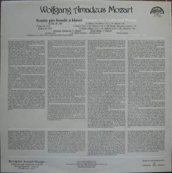 Wolfgang Amadeus Mozart: Sonatas For Violin And Piano (83 1)