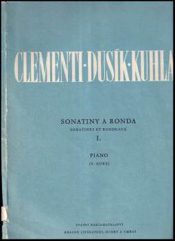 Jan Ladislav Dusík: Sonatiny a ronda