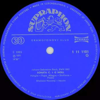 Johann Sebastian Bach: Sonáty A Partity (3xLP + BOX + BOOKLET)