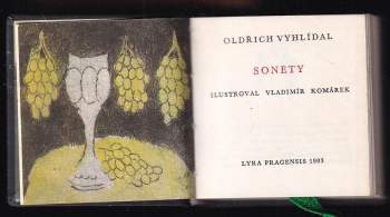 Oldřich Vyhlídal: Sonety