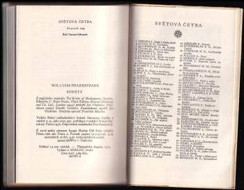 William Shakespeare: Sonety