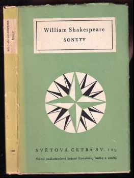 Sonety - William Shakespeare (1956, Státní nakladatelství krásné literatury, hudby a umění) - ID: 749823