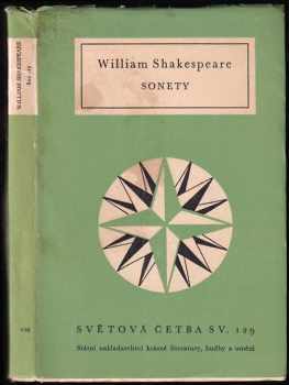 Sonety - William Shakespeare (1956, Státní nakladatelství krásné literatury, hudby a umění) - ID: 704989