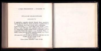 William Shakespeare: Sonety