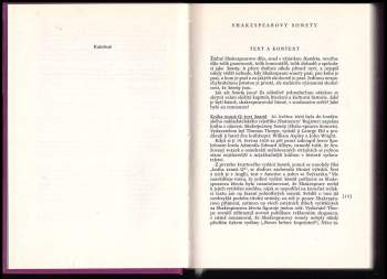 William Shakespeare: Sonety