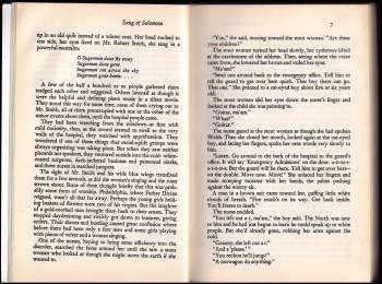 Toni Morrison: Song of Solomon