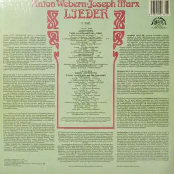 Anton Webern: Songs