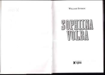 William Styron: Sophiina volba