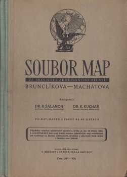 Soubor map ze školního zeměpisného atlasu Brunclíkova-Machátova