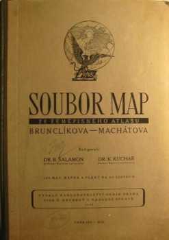 Soubor map ze Zeměpisného atlasu Brunclíkova-Machátova
