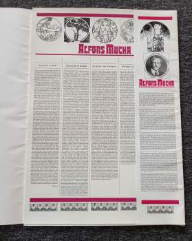 Dalibor Kusák: Soubor reprodukcí plakátů - Alfons Mucha