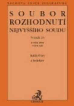 Soubor rozhodnutí Nejvyššího soudu