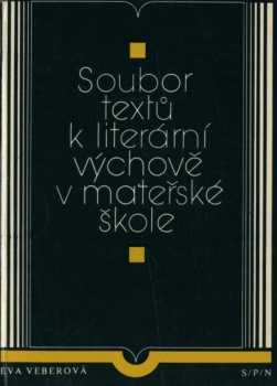 Soubor textů k literární výchově v mateřské škole
