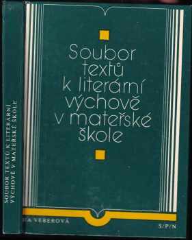 Soubor textů k literární výchově v mateřské škole