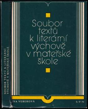 Soubor textů k literární výchově v mateřské škole