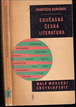František Buriánek: Současná česká literatura