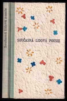 Současná lidová poesie