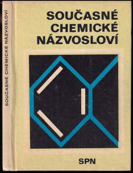 Jaroslav Blažek: Současné chemické názvosloví