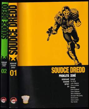 Soudce Dredd 1 - 2 - Sebrané soudní spisy - Pat Mills, John Wagner, Christopher Lowder, John Wagner, Pat Mills, Alan Grant, Kelvin Gosnell, John Wagner, Pat Mills, Christopher Lowder (2010, Crew) - ID: 763150