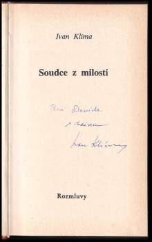 Ivan Klíma: Soudce z milosti