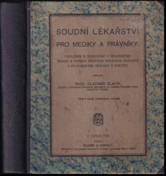 Soudní lékařství pro mediky a právníky