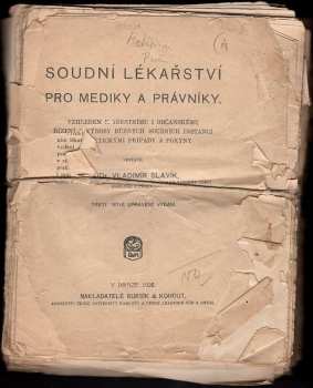 Soudní lékařství pro mediky a právníky